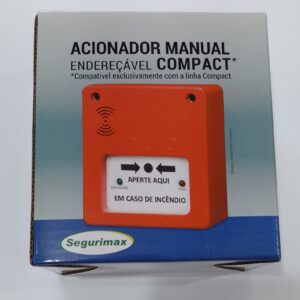 ACIONADOR MANUAL ENDEREÇÁVEL COMPACT - 31231 SEGURIMAX